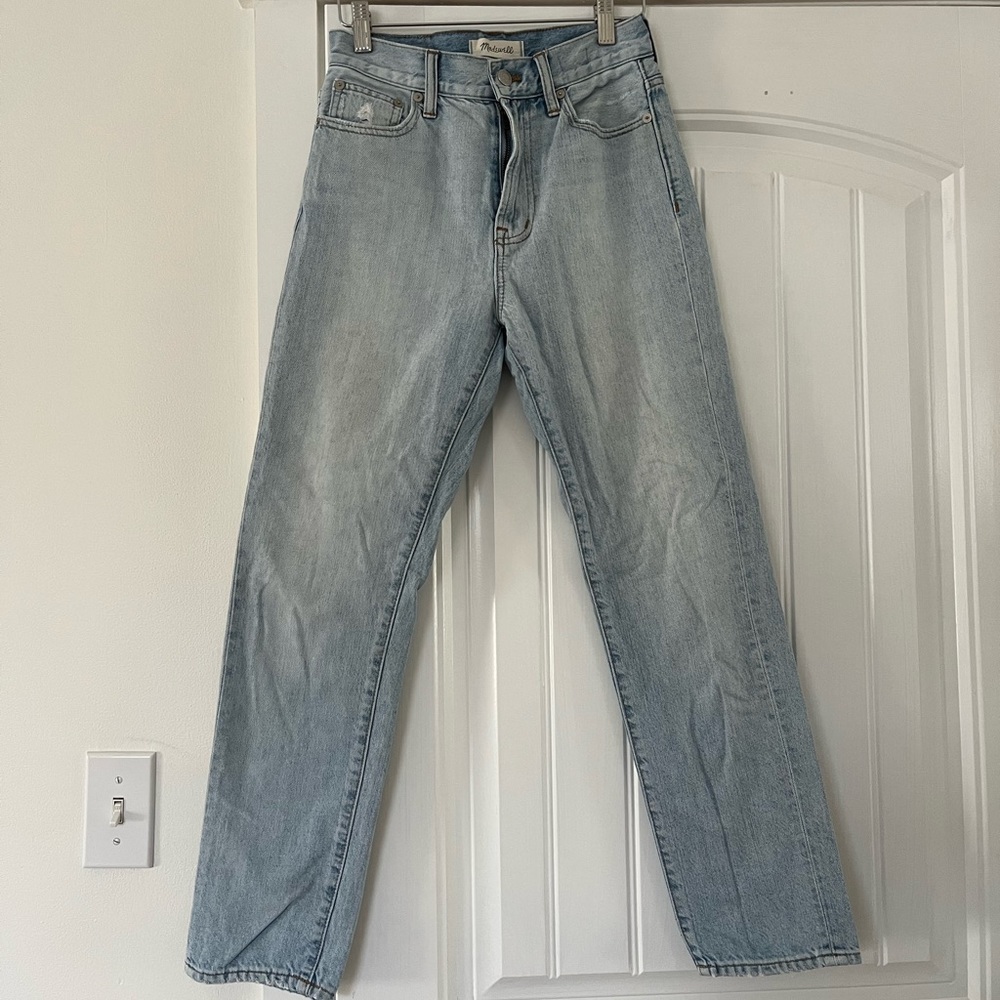 Madewell perfect vintage high rise jeans